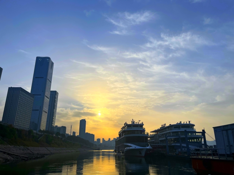 三峽游客中心朝陽